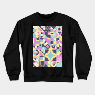 Serenity in Geometrics Crewneck Sweatshirt